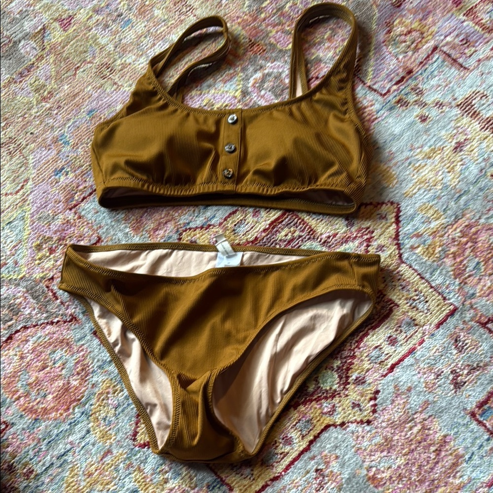Brown Bikini Set Madewell